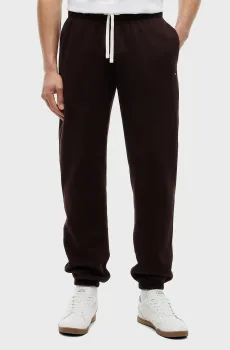 Мужские темно-коричневые спортивные брюки ESSENTIAL Коричневый XL Tommy Hilfiger MW0MW37231