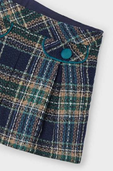 Детские шорты Mayoral цвет бирюзовый с узором 4217