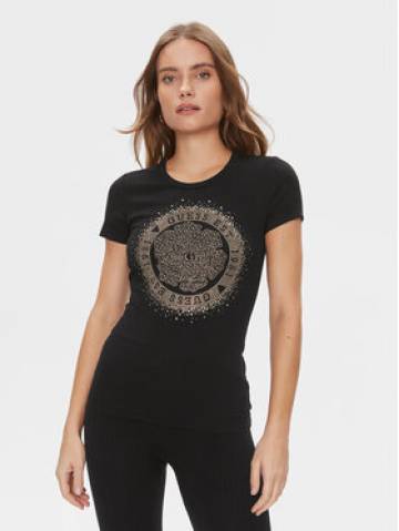 Guess Футболка Camelia W4RI47 J1314 Чорний Slim Fit Guess Футболка Camelia W4RI47 J1314 Чорний Slim Fit