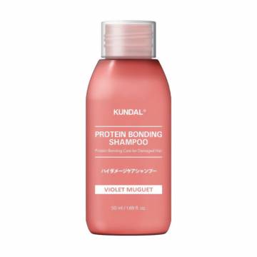 Шампунь Kundal Protein Bonding Shampoo Violet Muguet для поврежденных волос, 50 мл Шампунь Kundal Protein Bonding Shampoo Violet Muguet для поврежденных волос, 50 мл