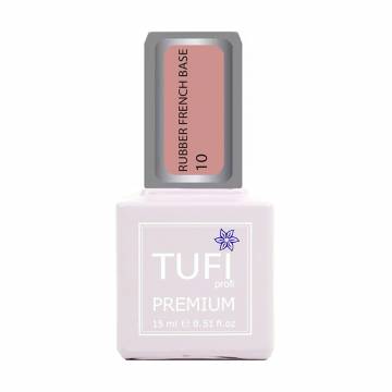 Уценка! База для гель-лака Tufi Profi Premium Rubber French Base 010 Сочный персик, 15 мл Уценка! База для гель-лака Tufi Profi Premium Rubber French Base 010 Сочный персик, 15 мл