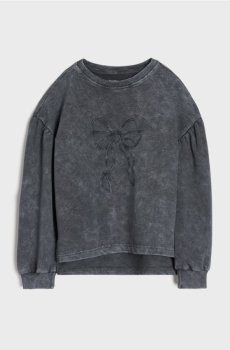 Кофта з круглим вирізом - темно-сірий