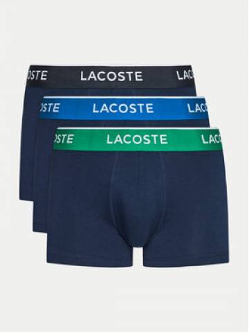 Lacoste Набір з 3 пар боксерів 5H3401 Cиній Lacoste Набір з 3 пар боксерів 5H3401 Cиній