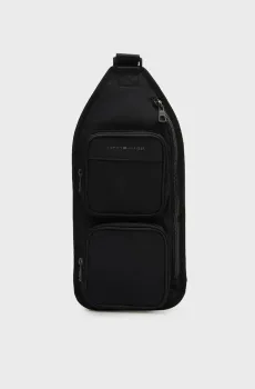 Мужской черный рюкзак REPREVE Черный ONESIZE Tommy Hilfiger AM0AM14151