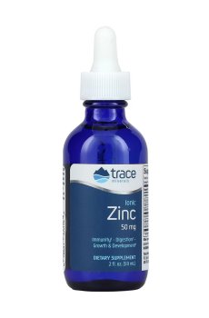 Цинк ионный Trace Minerals Ionic Zinc 50 мг, в каплях, 59 мл
