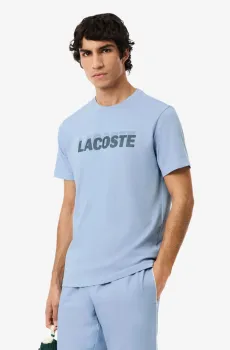Мужская голубая футболка Голубой L-XL Lacoste TH02179N5