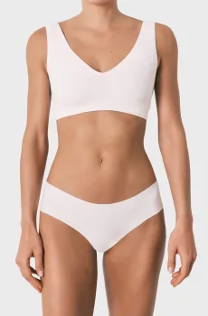 Женские белые трусики Белый XL womensecret 873049