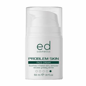 Крем для лица Ed Cosmetics Problem Skin Face Cream для проблемной кожи, 50 мл Крем для лица Ed Cosmetics Problem Skin Face Cream для проблемной кожи, 50 мл
