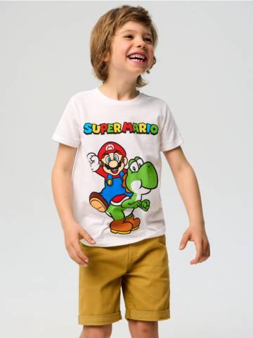 Футболка Super Mario - білий Футболка Super Mario - білий