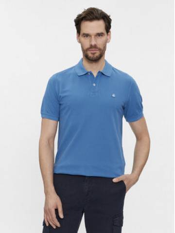 United Colors Of Benetton Поло 3089J3179 Голубий Regular Fit United Colors Of Benetton Поло 3089J3179 Голубий Regular Fit