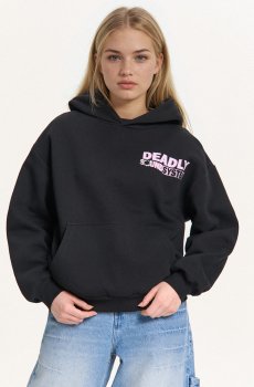 Cropp - Худі з принтом - чорний