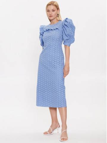 Custommade Коктейльна сукня Kristy 999370466 Голубий Regular Fit Custommade Коктейльна сукня Kristy 999370466 Голубий Regular Fit