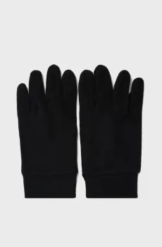 Женские черные перчатки WOMAN FLEECE GLOVES Черный M CMP 6822508-U901