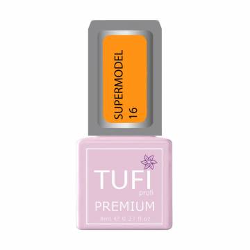 Гель-лак для ногтей Tufi Profi Premium Supermodel 16 Адриана неоновый, 8 мл Гель-лак для ногтей Tufi Profi Premium Supermodel 16 Адриана неоновый, 8 мл