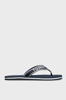 Женские темно-синие вьетнамки TOMMY WEBBING SANDAL Синий 36 Tommy Hilfiger FW0FW07143