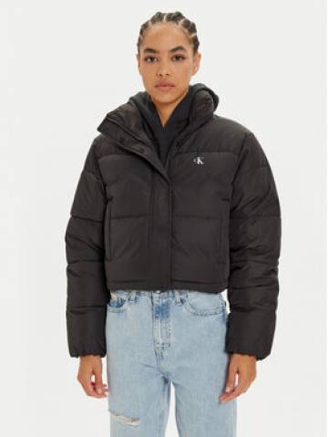Calvin Klein Jeans Пуховик J20J224615 Чорний Regular Fit Calvin Klein Jeans Пуховик J20J224615 Чорний Regular Fit