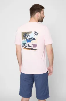 Мужская розовая футболка Розовый S Pierre Cardin PC.-C5 21500.2120