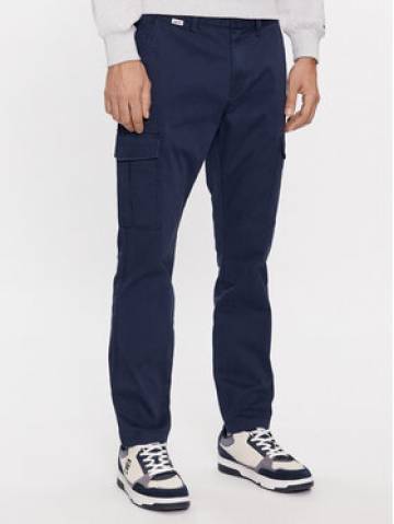 Tommy Jeans Штани з тканини Austin DM0DM17678 Cиній Slim Fit Tommy Jeans Штани з тканини Austin DM0DM17678 Cиній Slim Fit