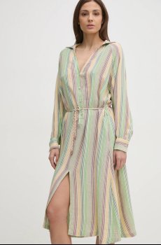 Платье с примесью шелка La Petite Française RIVA