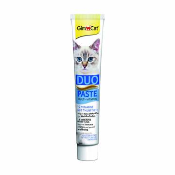 Паста для кошек GimCat Duo Paste Multi-Vitamin 12 витаминов и тунец, 50 г Паста для кошек GimCat Duo Paste Multi-Vitamin 12 витаминов и тунец, 50 г