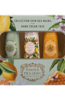 Набор кремов для ухода за руками Panier Des Sens Hand Cream Trio (мед, 30 мл + миндаль, 30 мл + прованс, 30 мл)
