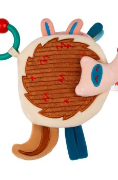 Мягкая сенсорная книжечка Akuku Еж, с рождения (A0673)