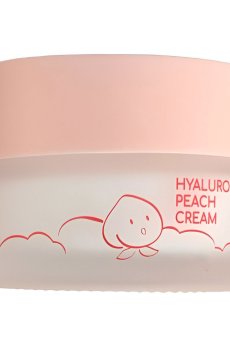 Крем для лица Esfolio Pure Skin Hyaluronic Peach Cream с гиалуроновой кислотой и персиковой эссенцией, 80 г