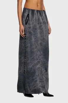 Женская темно-серая юбка O-REIRA Серый S Diesel A16098 0BMBK