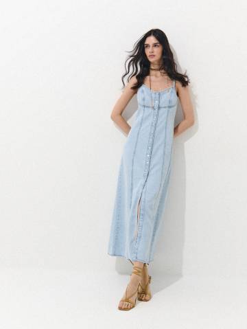 Mohito - Джинсова сукня - синій - 42