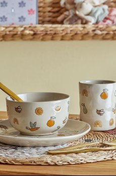 Детский набор для завтрака Bloomingville Agnes 3 шт