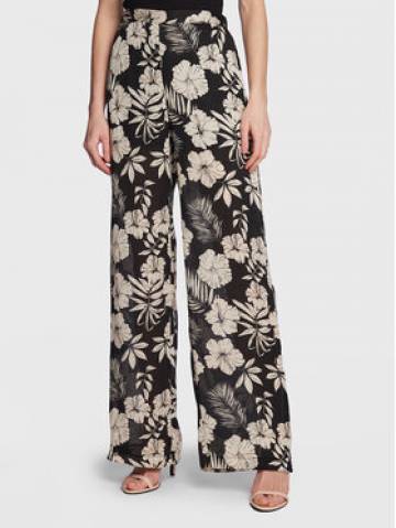 Pinko Штани з тканини Taccagno 100910 A0OF Чорний Relaxed Fit Pinko Штани з тканини Taccagno 100910 A0OF Чорний Relaxed Fit