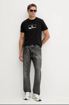 Хлопковая футболка Karl Lagerfeld Jeans