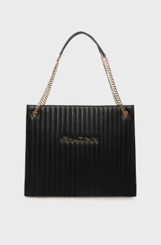 Женская черная кожаная сумка Черный ONESIZE Baldinini G4FPWGEY0032;999