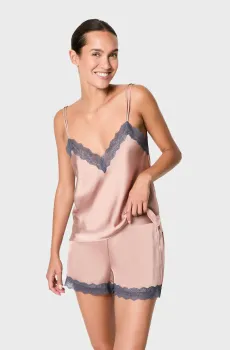 Женский бежевый топ MELY Бежевый L Etam 6548769