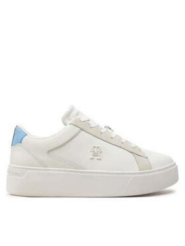 Tommy Hilfiger Снікерcи Th Platform Court Sneaker Nbk FW0FW08210 Écru