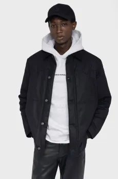 Мужская темно-серая куртка Boye Серый L ZADIG&VOLTAIRE WMOW01406_DARK GREY