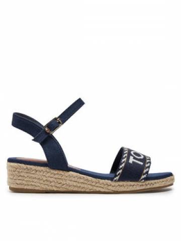 Tommy Hilfiger Еспадрильї Rope Wedge Sandal T3A7-33287-0890 Cиній Tommy Hilfiger Еспадрильї Rope Wedge Sandal T3A7-33287-0890 Cиній