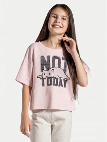 Coccodrillo Футболка ZC4143201CGJ Рожевий Relaxed Fit Coccodrillo Футболка ZC4143201CGJ Рожевий Relaxed Fit