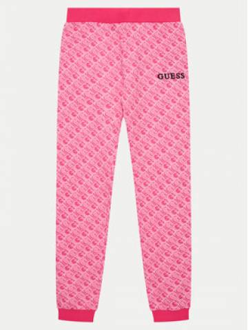 Guess Спортивні штани J4YQ11 KA6R4 Кораловий Relaxed Fit Guess Спортивні штани J4YQ11 KA6R4 Кораловий Relaxed Fit