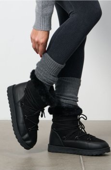 Чоботи для снігу - чорний