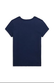 Детская хлопковая футболка Polo Ralph Lauren