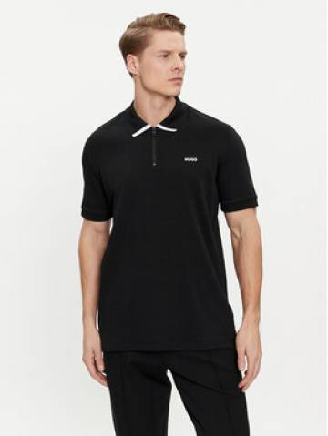 Hugo Поло Dalomino 50511721 Чорний Regular Fit Hugo Поло Dalomino 50511721 Чорний Regular Fit