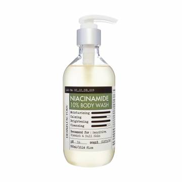 Гель для душа Derma Factory Niacinamide 10% Body Wash, 300 мл Гель для душа Derma Factory Niacinamide 10% Body Wash, 300 мл