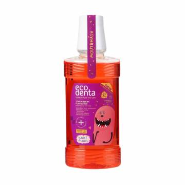 Детский ополаскиватель для полости рта Ecodenta Kake Make Mouthwash со вкусом клубники, от 3 лет, 250 мл Детский ополаскиватель для полости рта Ecodenta Kake Make Mouthwash со вкусом клубники, от 3 лет, 250 мл