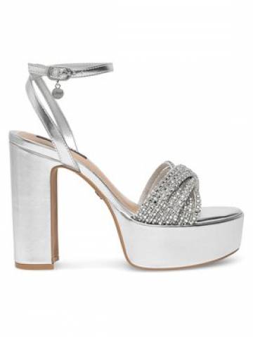 Nine West Босоніжки WFA2736-1 Срібний Nine West Босоніжки WFA2736-1 Срібний