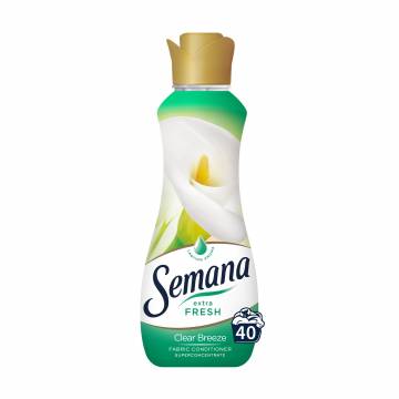 Кондиционер для белья Semana Extra Fresh Clear Breeze, 40 стирок, 800 мл Кондиционер для белья Semana Extra Fresh Clear Breeze, 40 стирок, 800 мл