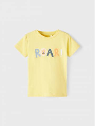 NAME IT Футболка 13217650 Жовтий Regular Fit NAME IT Футболка 13217650 Жовтий Regular Fit