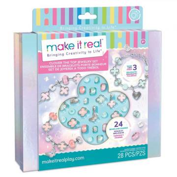 Набір для виготовлення шарм-браслетів Make it Real Листочок конюшини (MR1734) Набір для виготовлення шарм-браслетів Make it Real Листочок конюшини (MR1734)