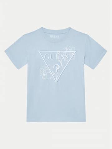 Guess Футболка L5GI09 K8HM4 Блакитний Regular Fit Guess Футболка L5GI09 K8HM4 Блакитний Regular Fit