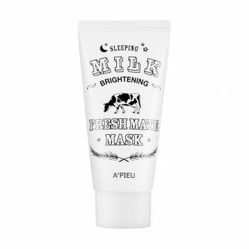 Осветляющая ночная маска для лица Apieu Fresh Mate Milk Mask с молочными протеинами, 50 мл Осветляющая ночная маска для лица Apieu Fresh Mate Milk Mask с молочными протеинами, 50 мл